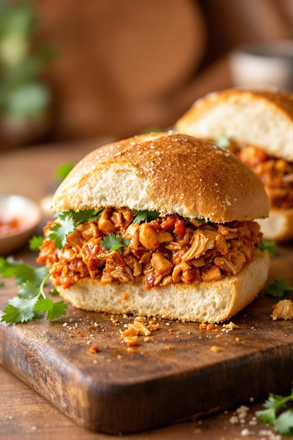 spicy ancho chile chicken sandwich