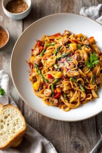 spicy louisiana pasta dish
