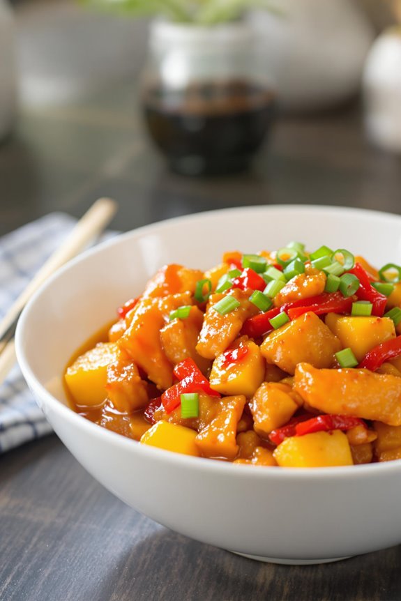 sweet sour chicken recipe steps